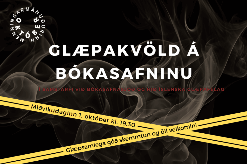 Glæpakvöld á Bókasafninu