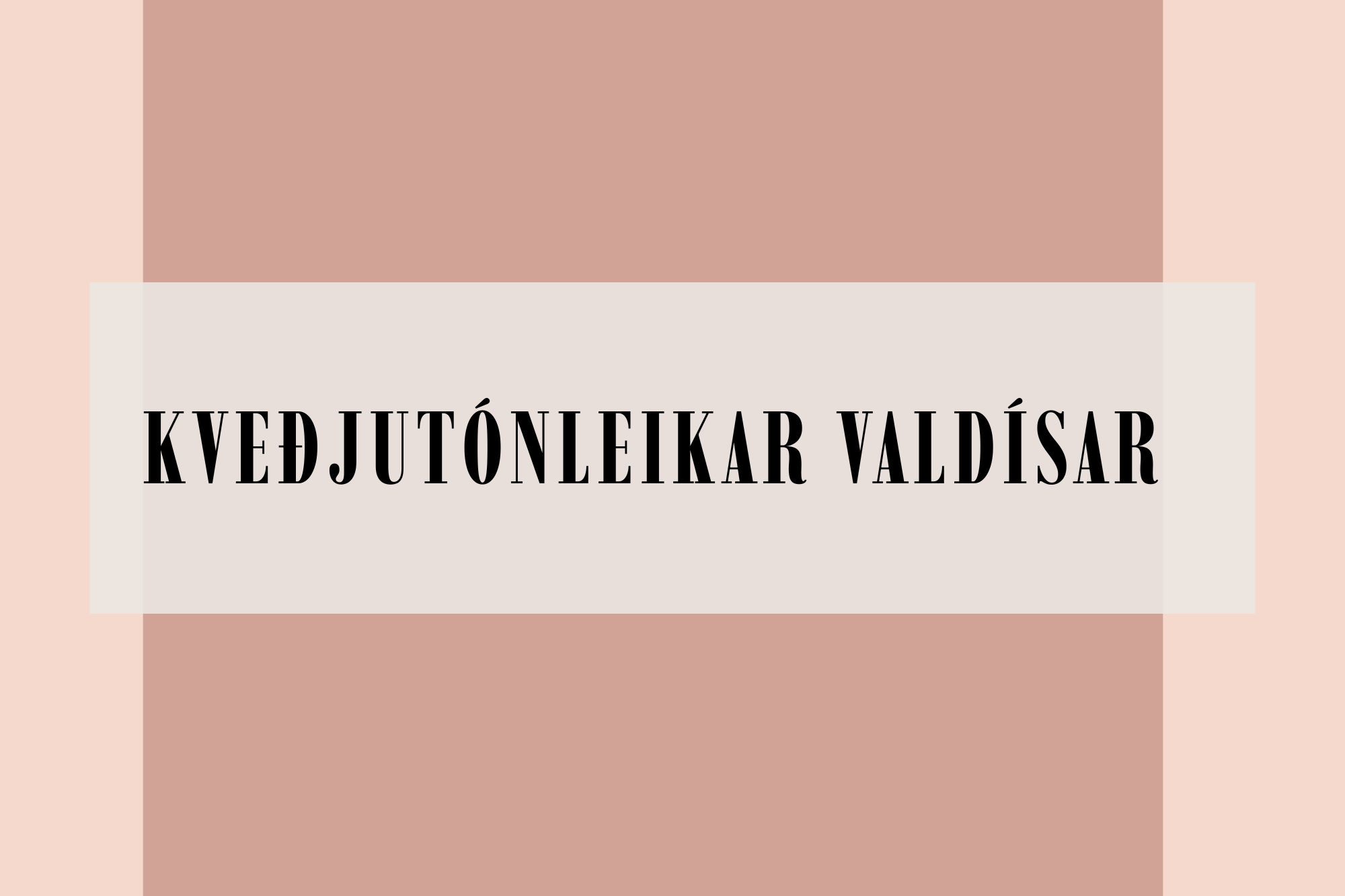 You are currently viewing Kveðjutónleikar Valdísar 27. maí kl. 15:30 – Bókasafn Árborgar Selfossi