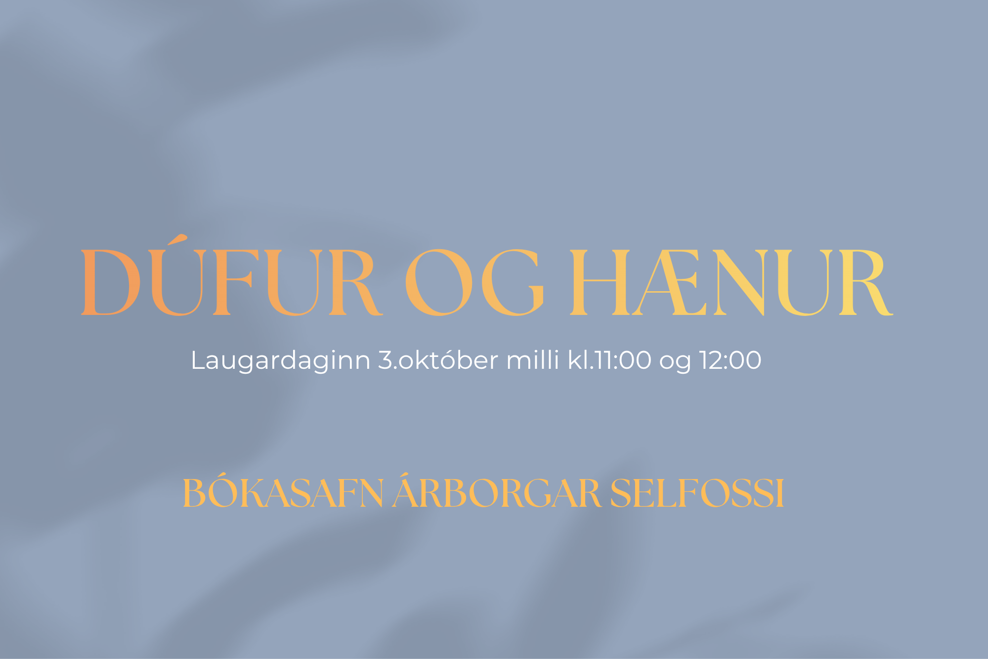 You are currently viewing Dúfur og hænur á Bókasafninu 3. október kl. 11